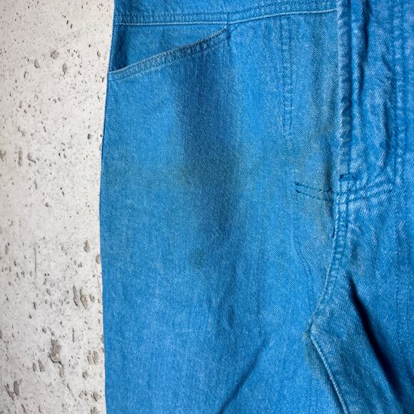 Marithe Francois Girbaud Brand X 34" Blue Straight Fit Cotton Denim Jeans - Picture 6 of 9